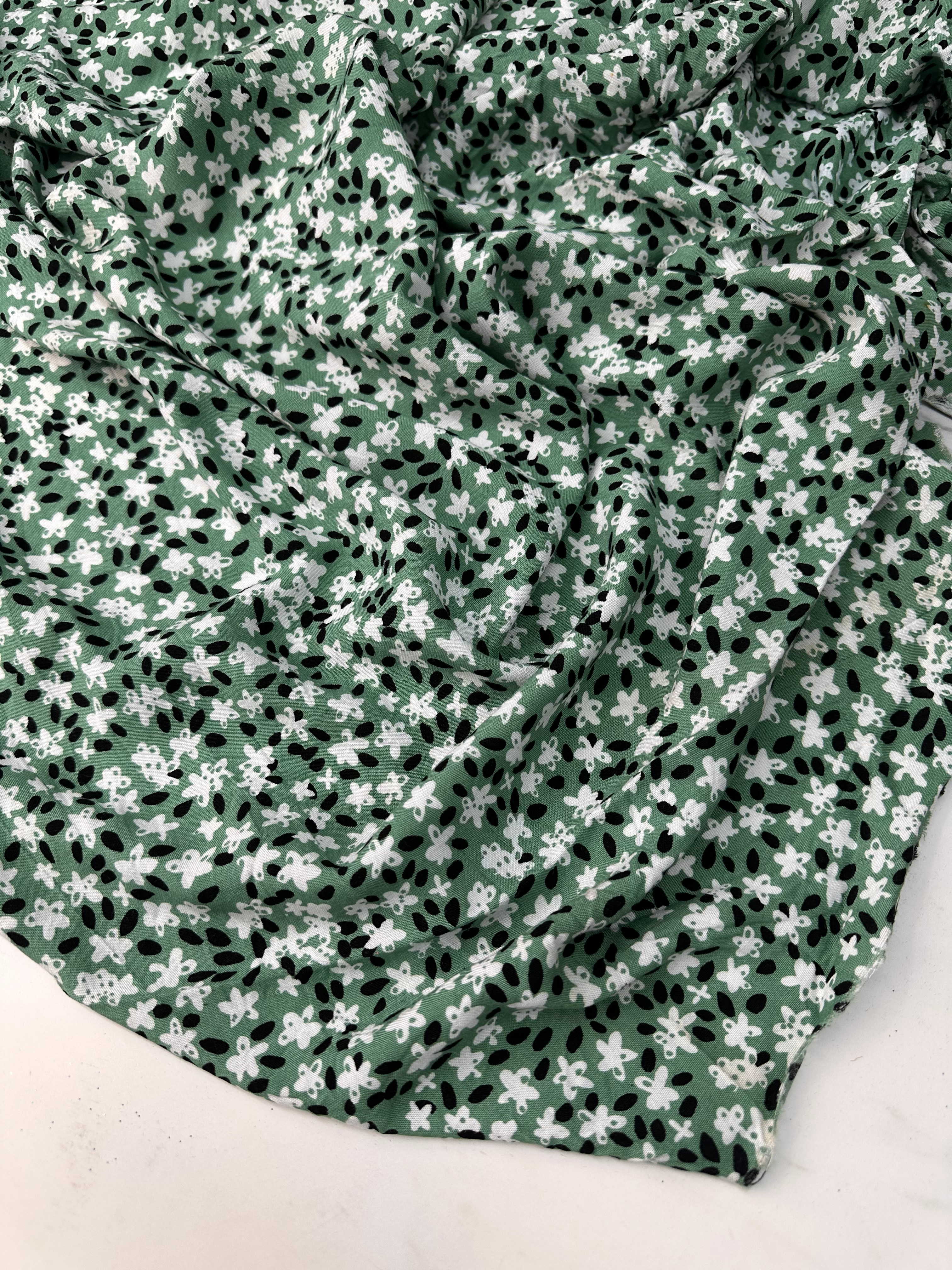 Desenli Viskon Elbise Etek Gömlek Şalvar