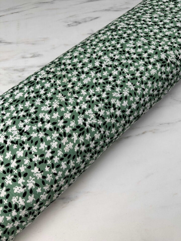 Desenli Viskon Elbise Etek Gömlek Şalvar