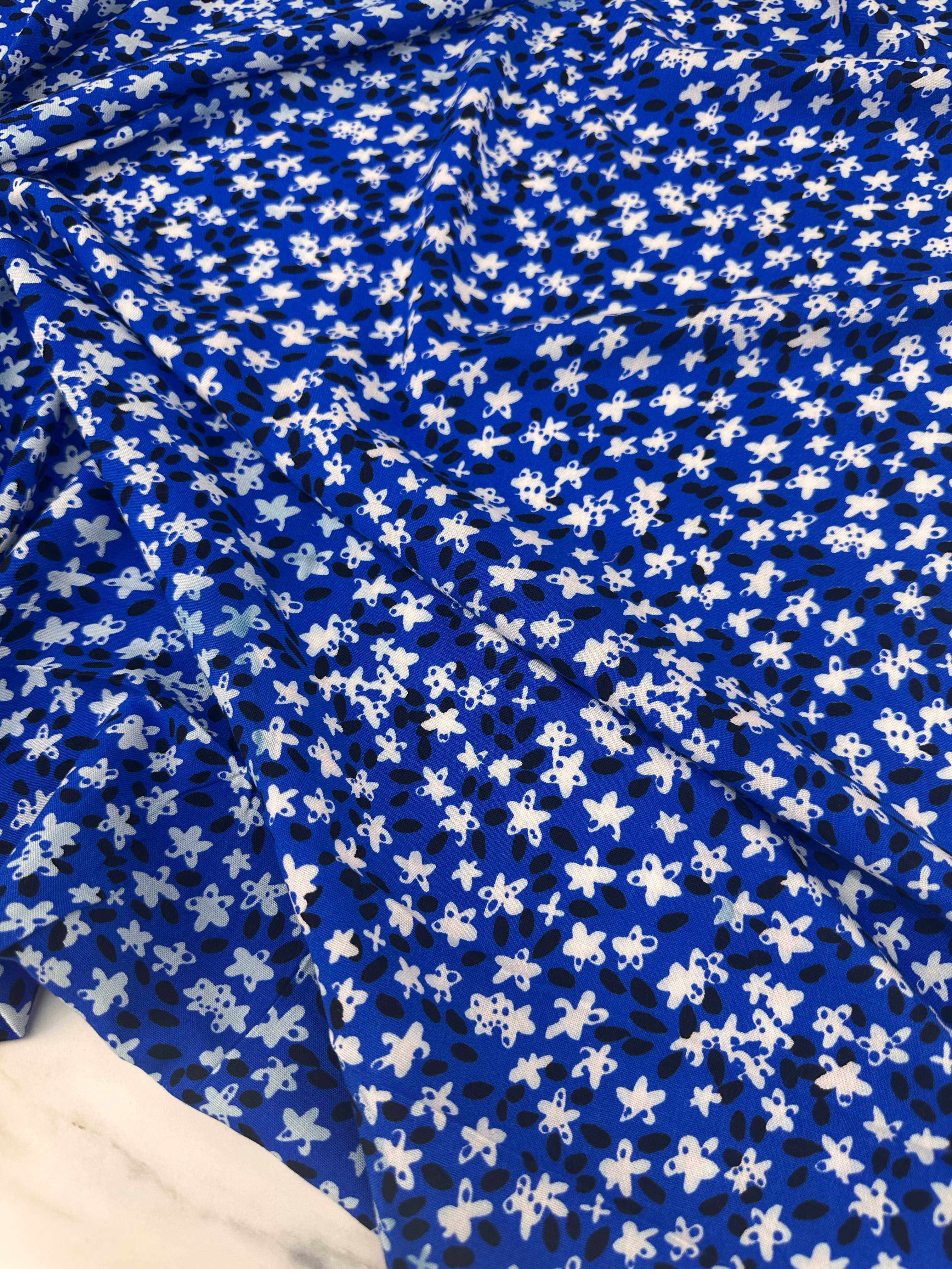 Çiçek Desen Viskon Elbise Etek Gömlek Şalvar