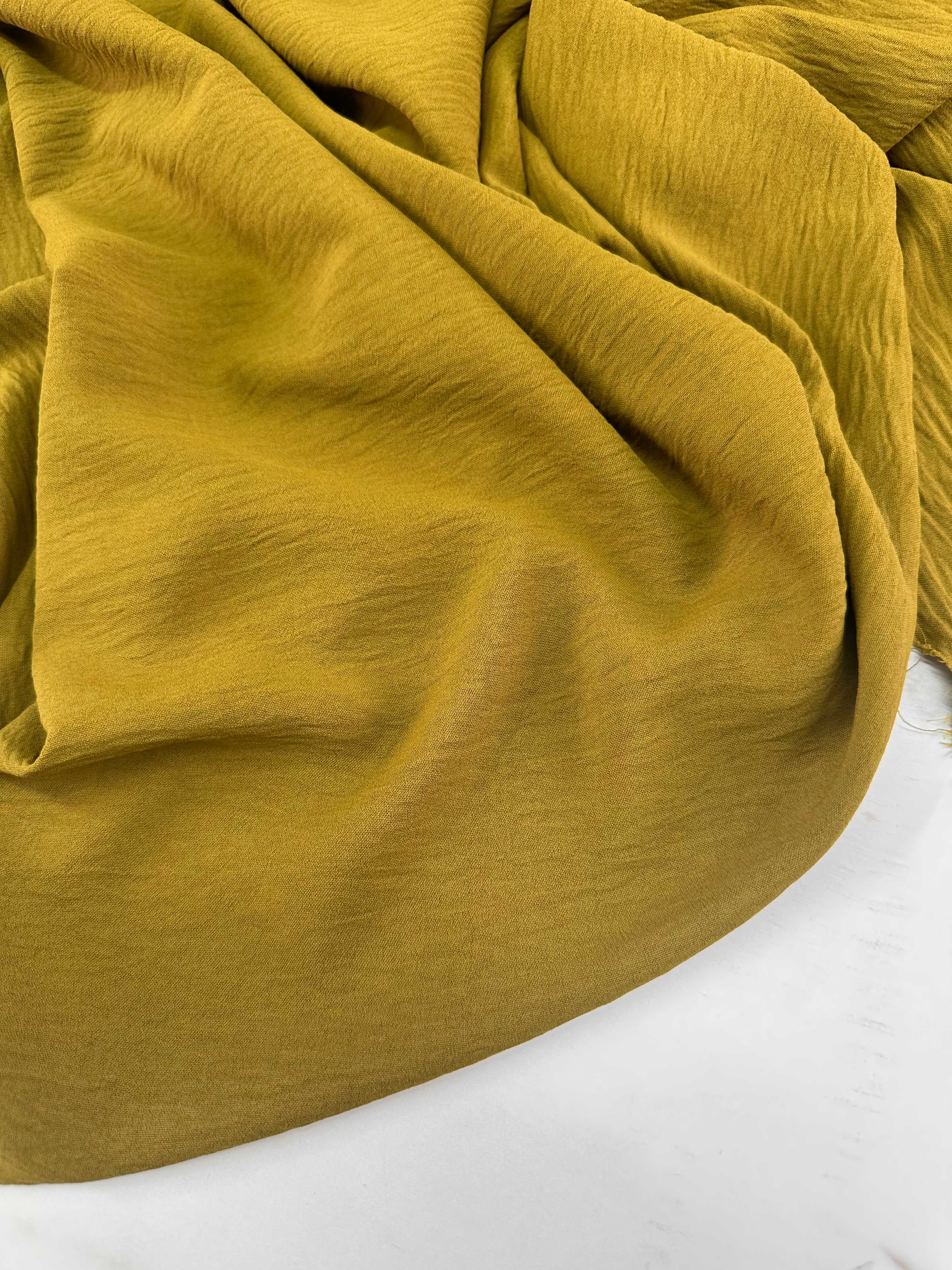 Yag Yeşili Ayrobin Krep Elbise Etek Pantolon Abaya