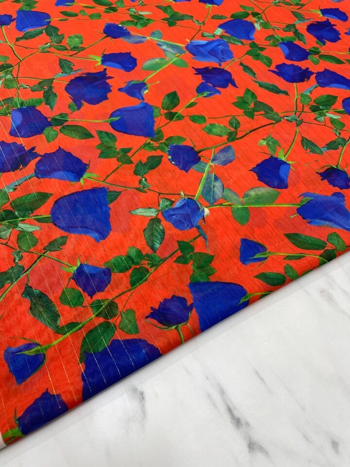 Desenli Simli Şifon elbise Etek Gömlek Şal