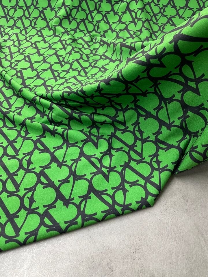 Vera Desen Likralı Elbiselik Pantolonluk Dabıl Krep