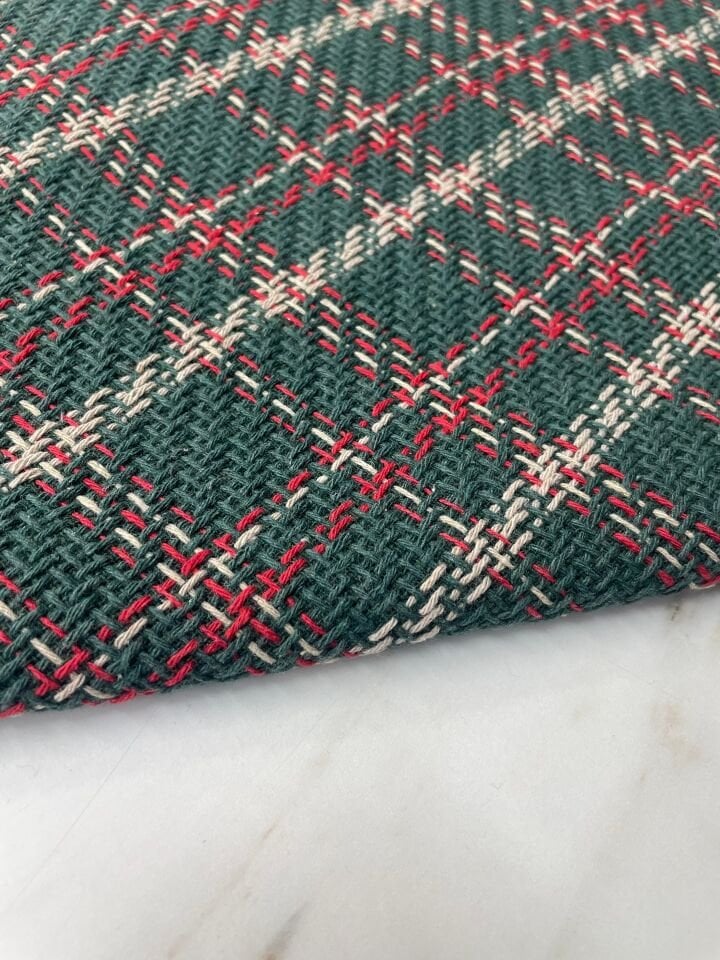 Yeşil Şanel Elbiselik Kumaş