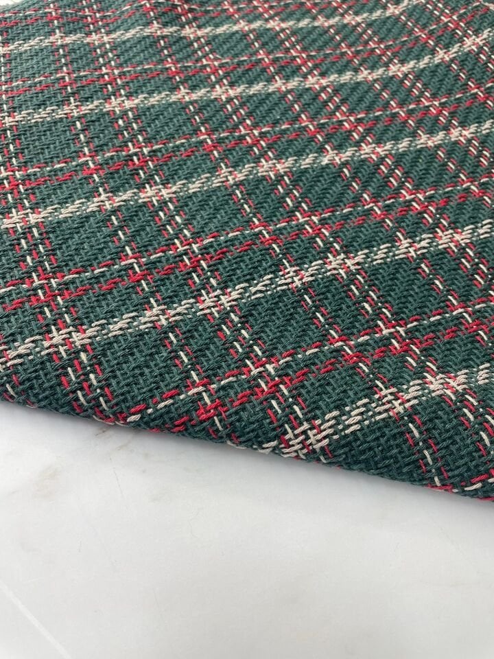 Yeşil Şanel Elbiselik Kumaş