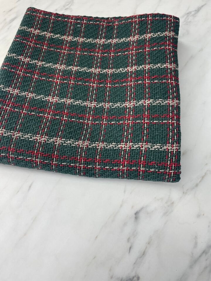 Yeşil Şanel Elbiselik Kumaş