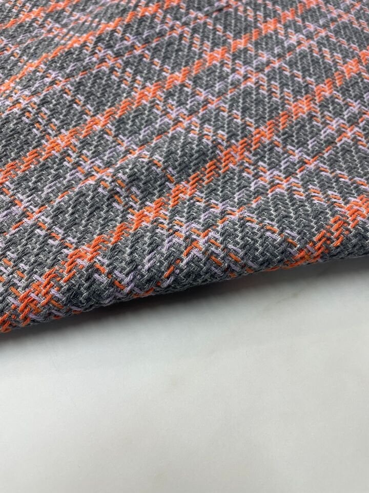 Gri Şanel Elbiselik Kumaş