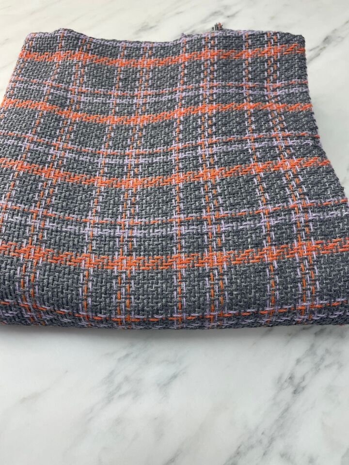 Gri Şanel Elbiselik Kumaş