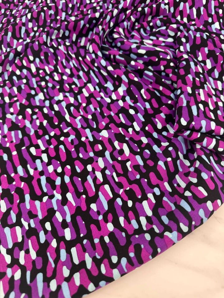 Desenli İpek Viskon Elbise Etek Gömlek Şalvar