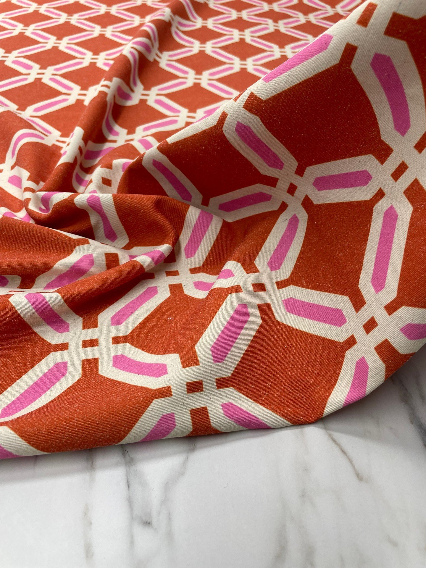 Leo Desen Elbiselik Keten Kumaş