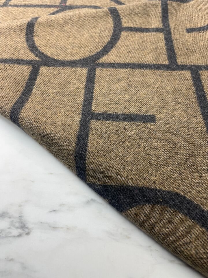 Gold Şanel Elbiselik Kumaş