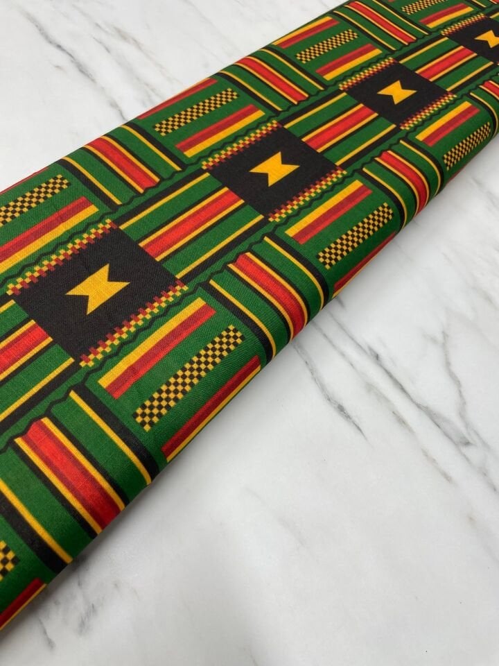 Hatay Kilimi Desen Elbiselik Keten Kumaş