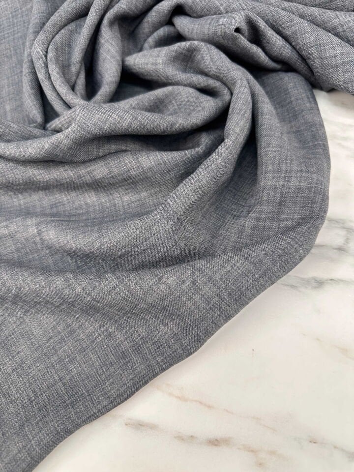 Füme Sofya Keten Elbise Etek Pantolon Ferace Abaya