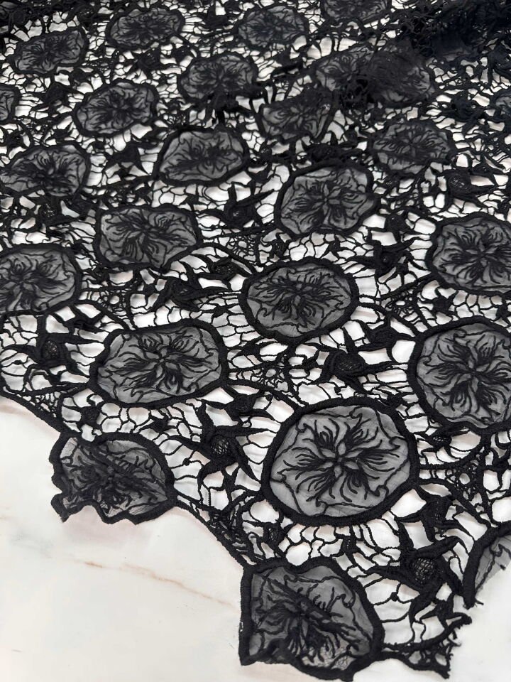 Siyah Koton Dantel En 1.10