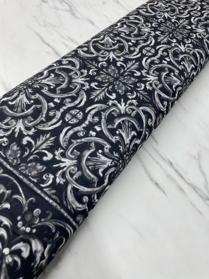 Berlin Desen Elbiselik Pantolonluk Keten Kumaş