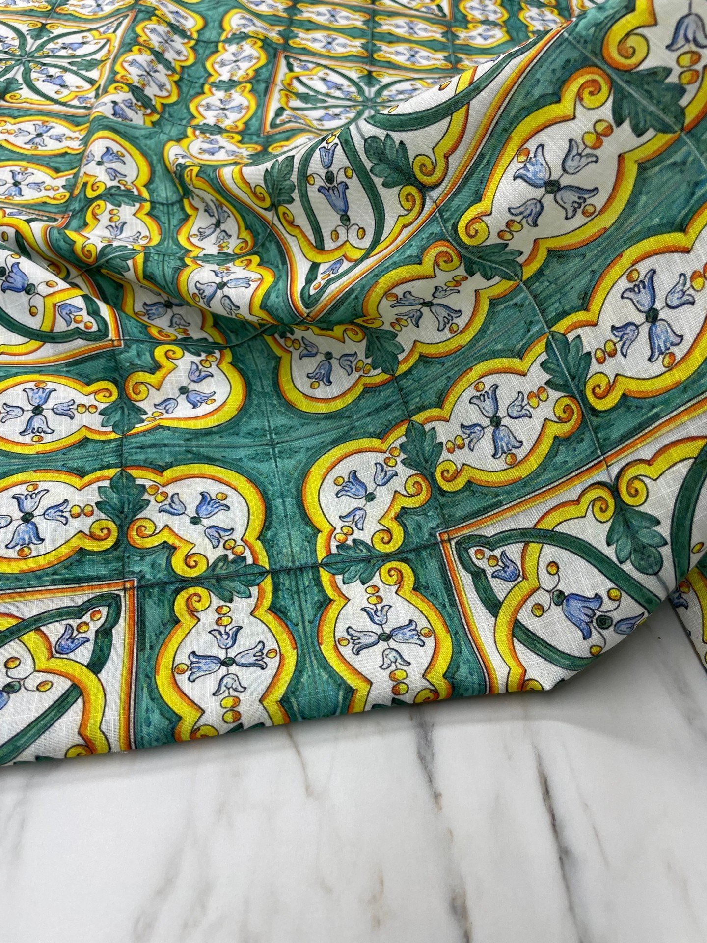 Urla Desen Elbiselik Pantolonluk Keten Kumaş