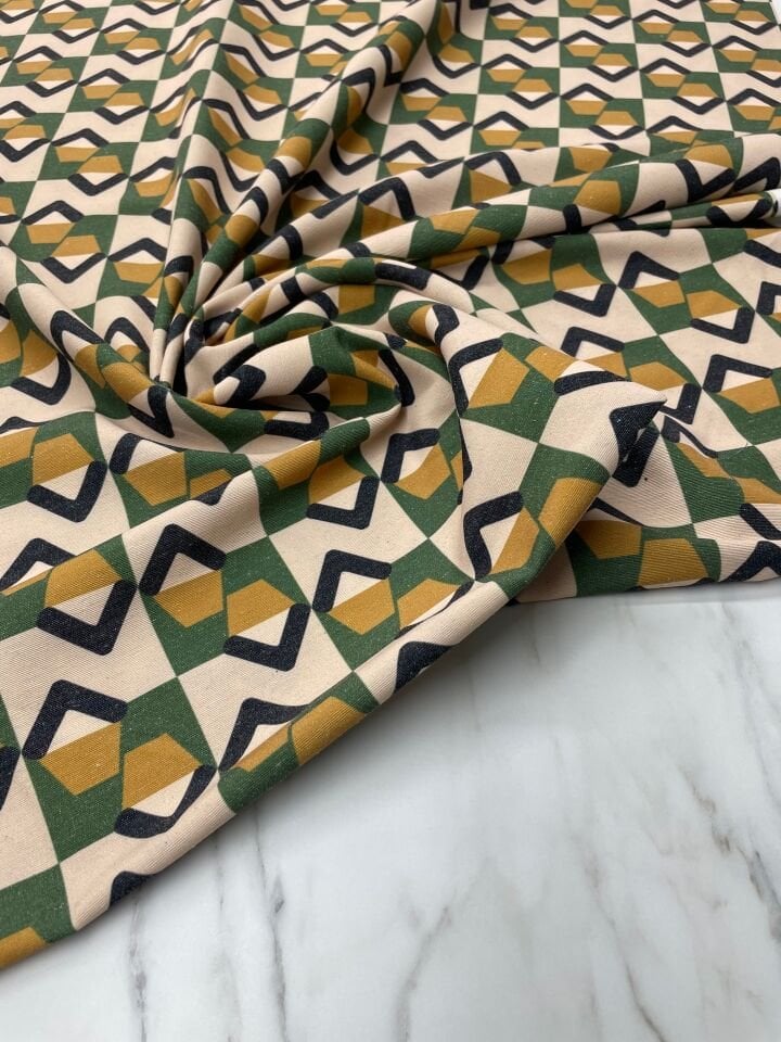 Vira Desen Elbiselik Pantolonluk Keten Kumaş