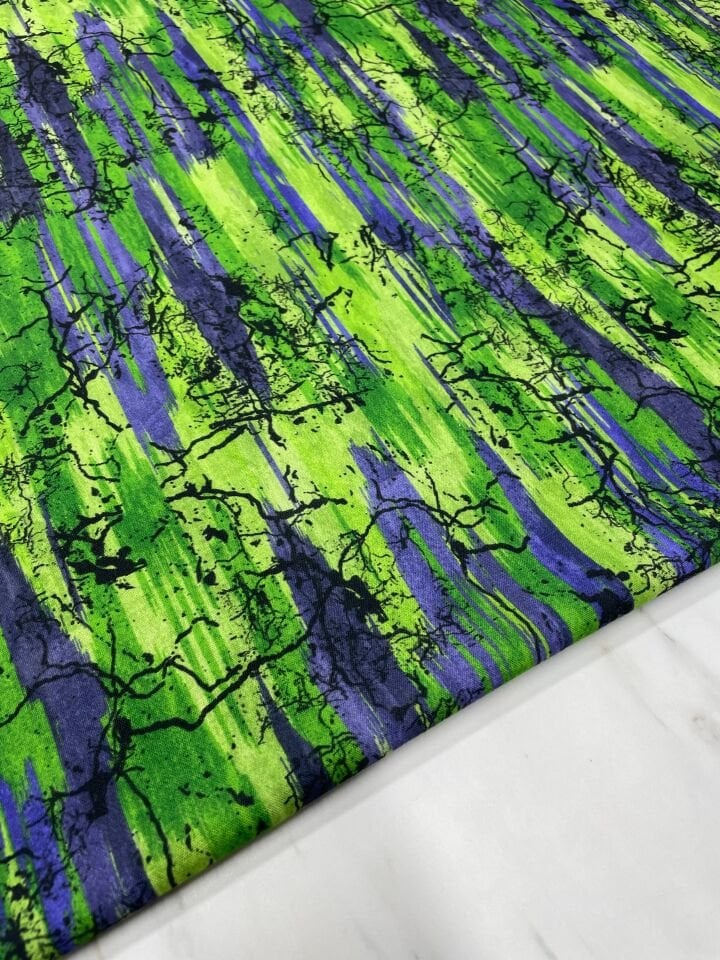 Kilim Desen Elbiselik Keten Kumaş