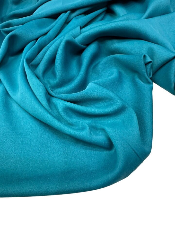 Petrol Yeşili Elbiselik Safira Kumaş