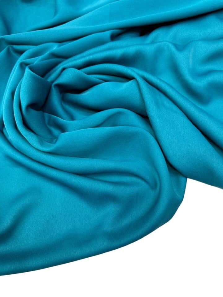 Petrol Yeşili Elbiselik Safira Kumaş