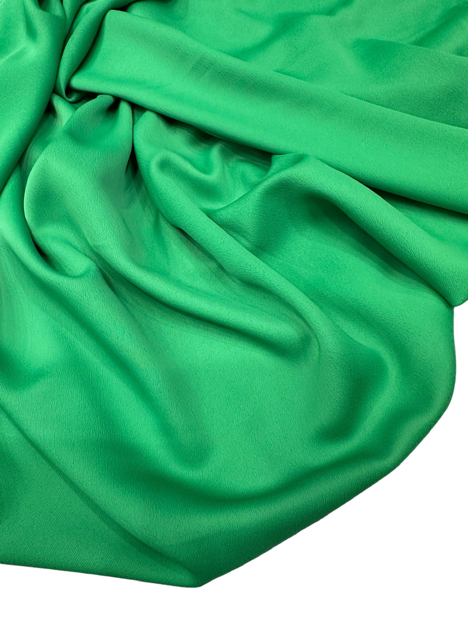 Yeşil Elbiselik Safira Kumaş