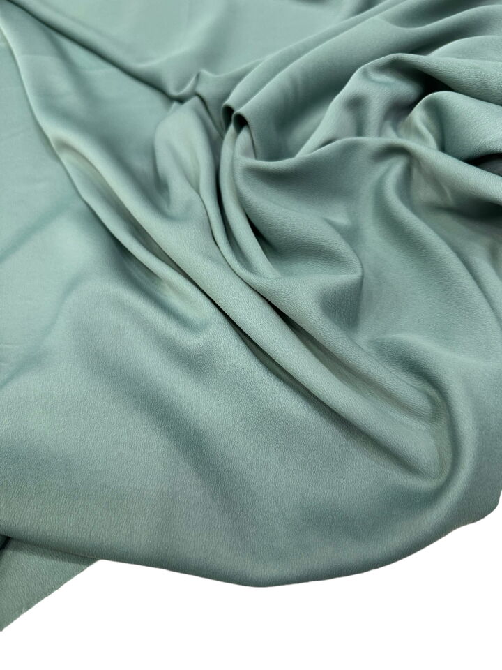 Mint Yeşili Elbiselik Safira Kumaş