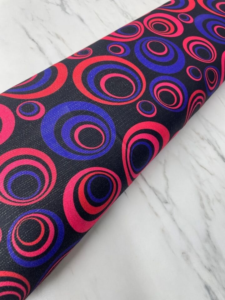 Altın Simli Aras Desen Elbiselik Keten Kumaş