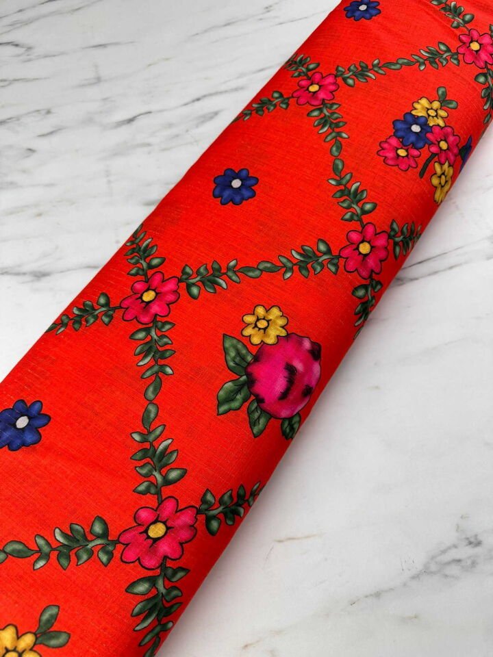 Desenli Poliviskon Sim İp Dokuma Keten Elbise Etek Pabtolon Şalvar