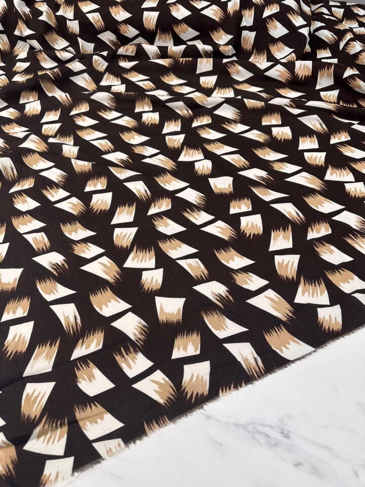 Desenli Viskon Elbise Etek Gömlek Şalvar