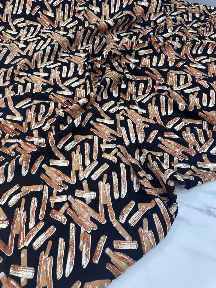 Desenli Viskon Elbise Etek  Gömlek Şalvar