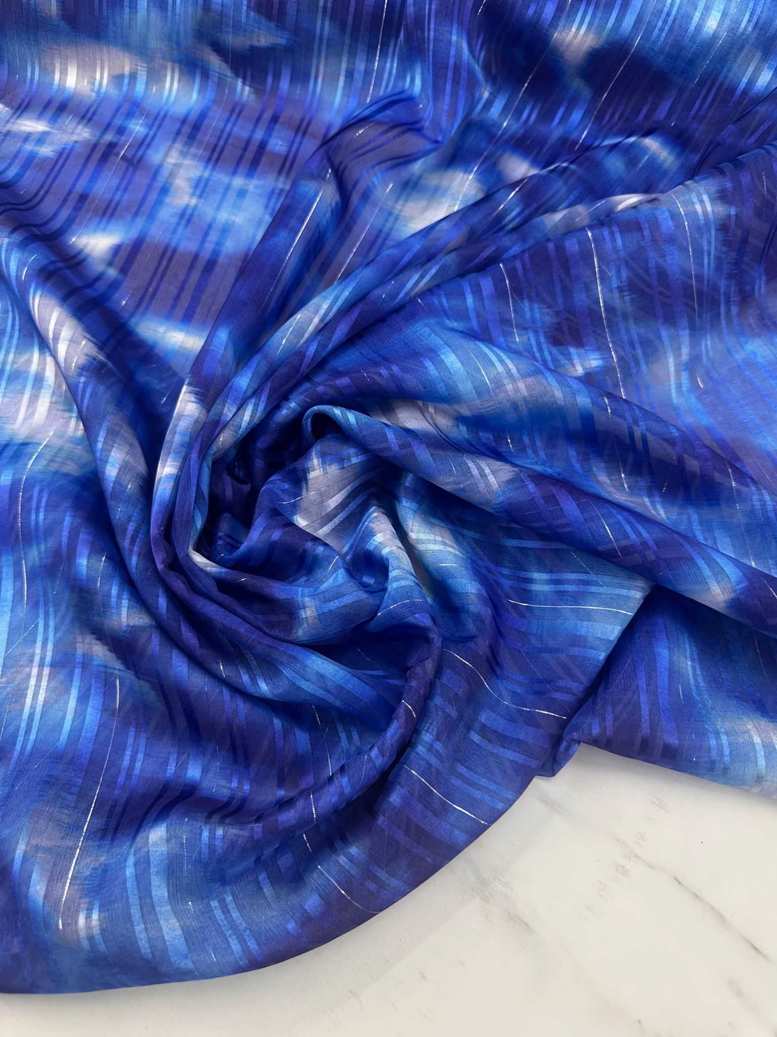 BuLut Desen Simli Şifon elbise etek Gömlek Şal