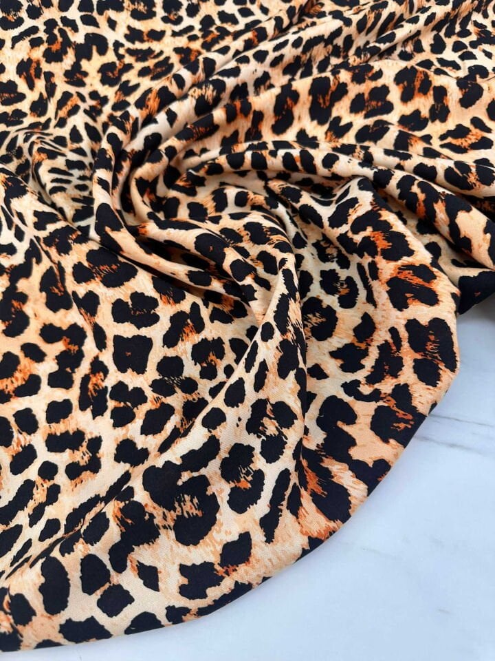 Desenli Viskon Elbise Etek Gömlek Şalvar