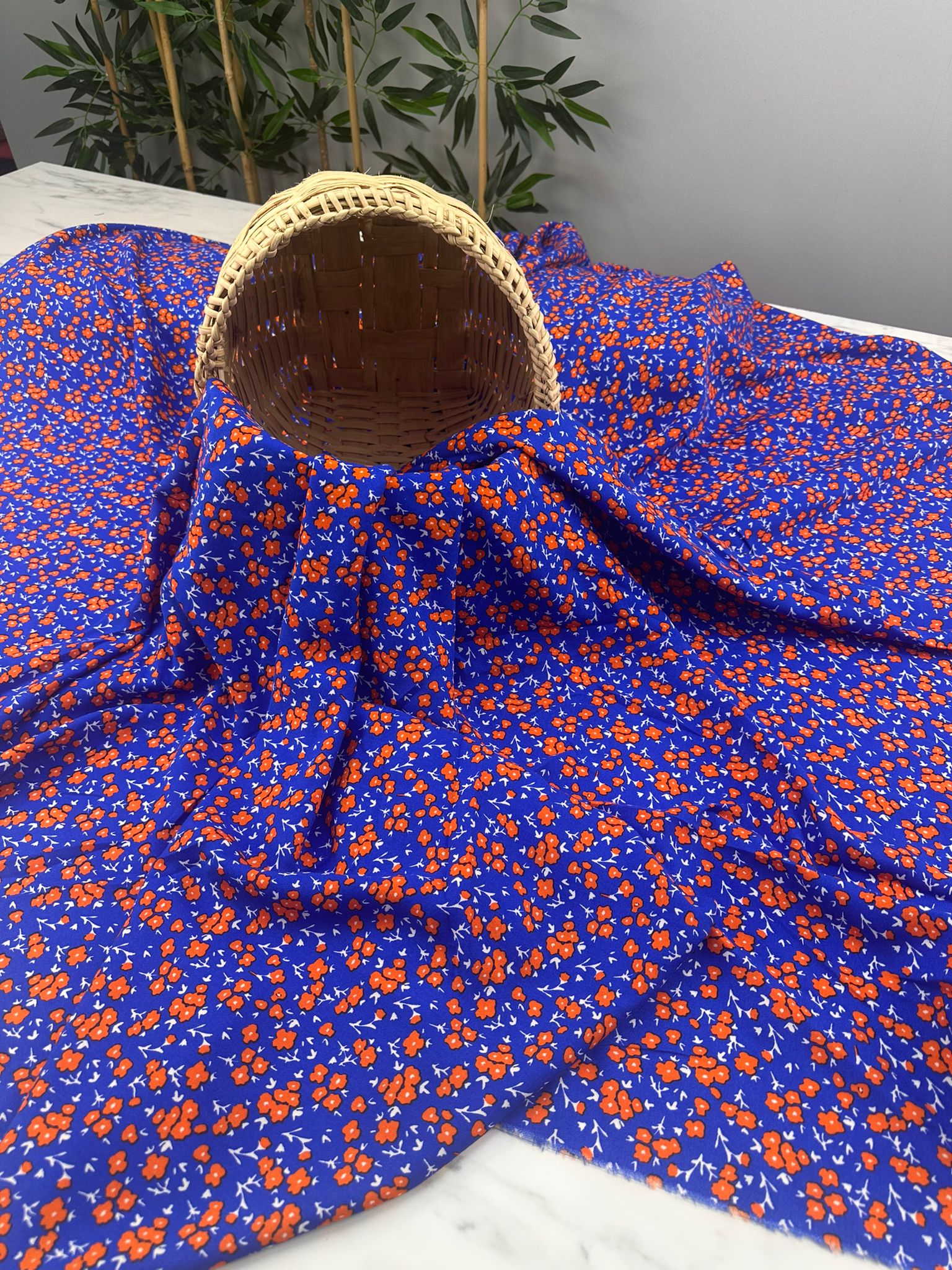 Desenli Viskon Elbise Etek Gömlek Şalvar