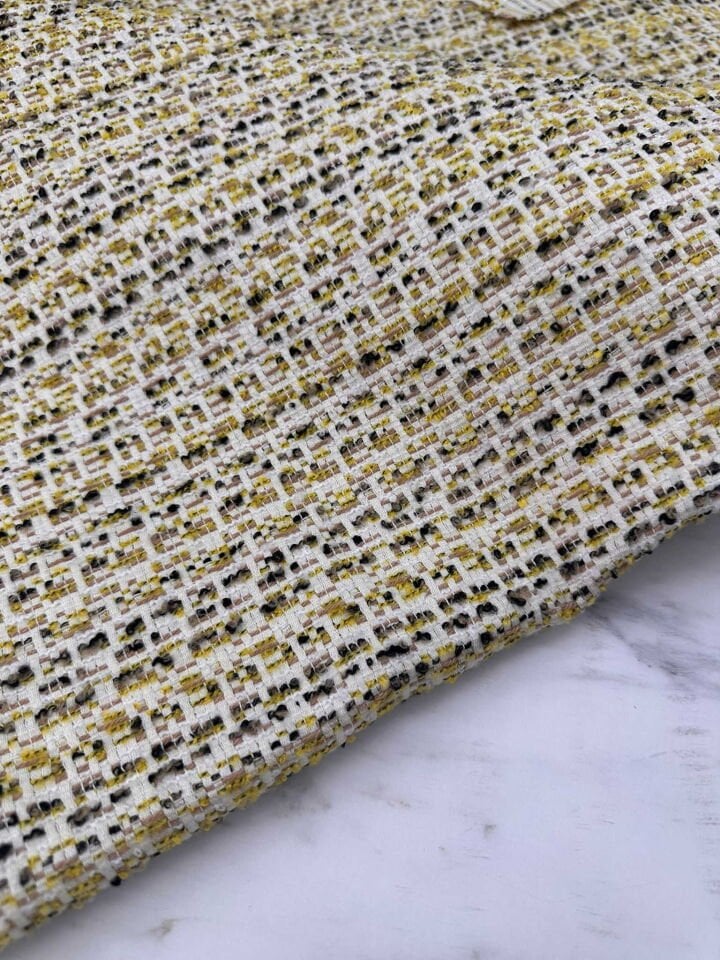 Kilim Desen Şanel Kumaş Elbise Etek Ceket Kap