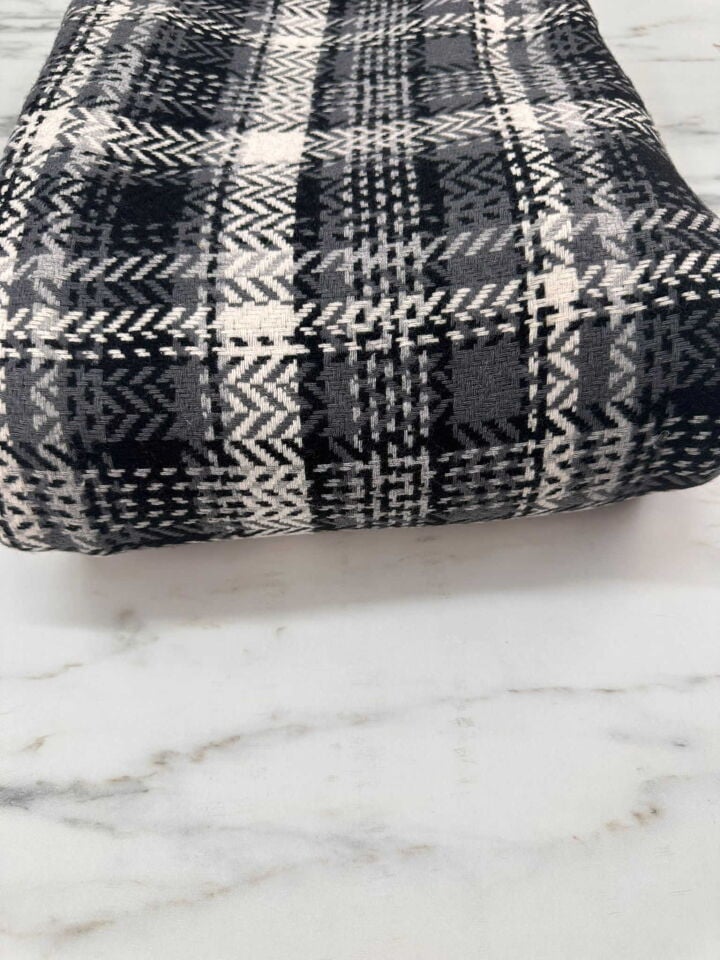 Ekose Desen Şanel Kumaş Elbise etek Ceket