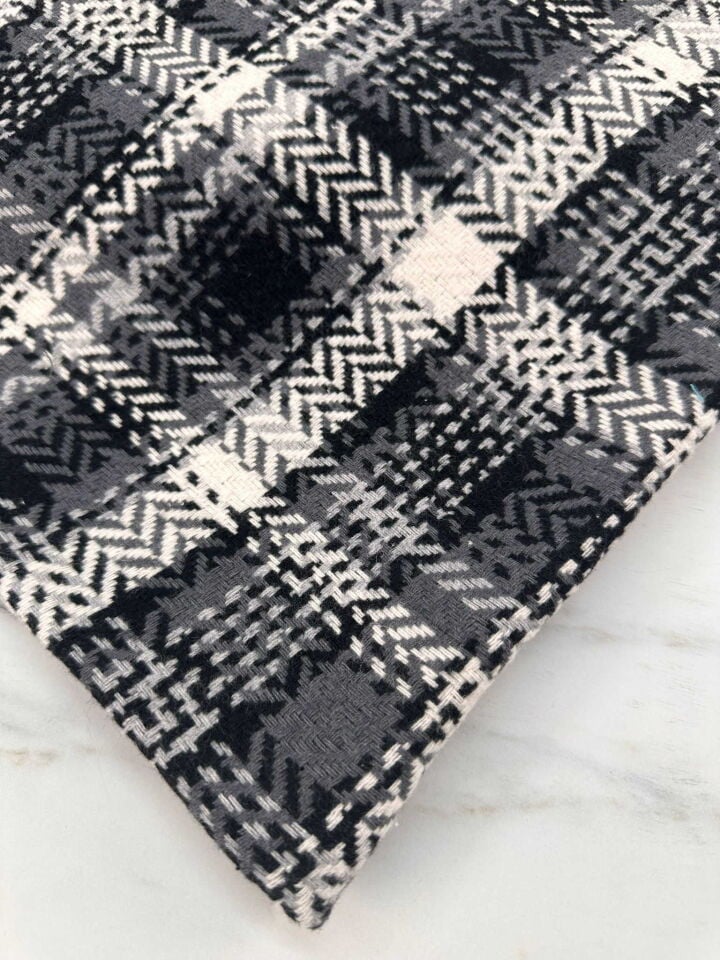 Ekose Desen Şanel Kumaş Elbise etek Ceket