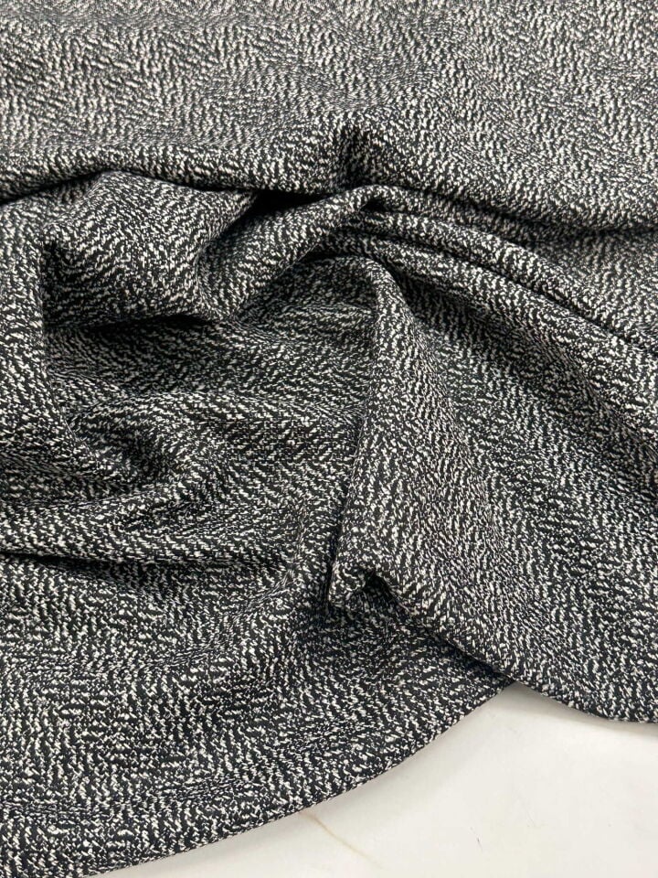 1 Ci Kalıte Baliksırtı Yünlü Dokuma Elbise Etek Ceket Pantolon Kap