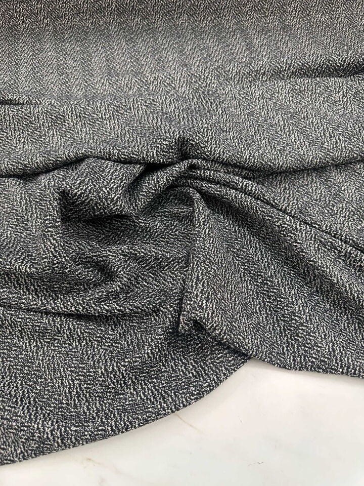 1 Ci Kalıte Baliksırtı Yünlü Dokuma Elbise Etek Ceket Pantolon Kap