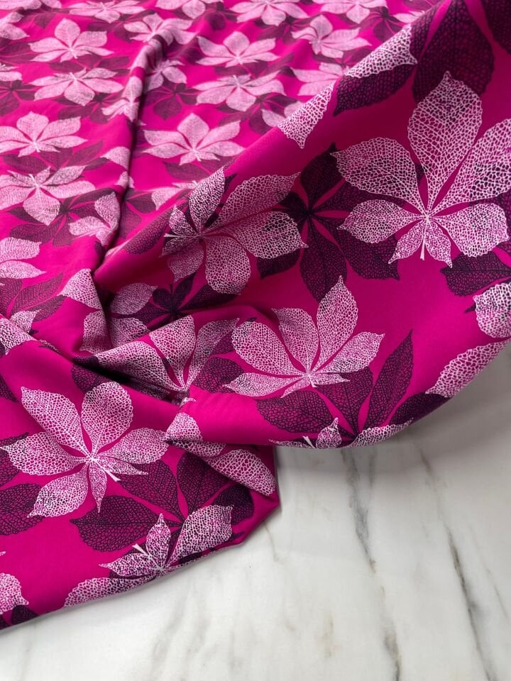 Liva Desen Yüzde Yüz Pamuklu Elbiselik Viskon