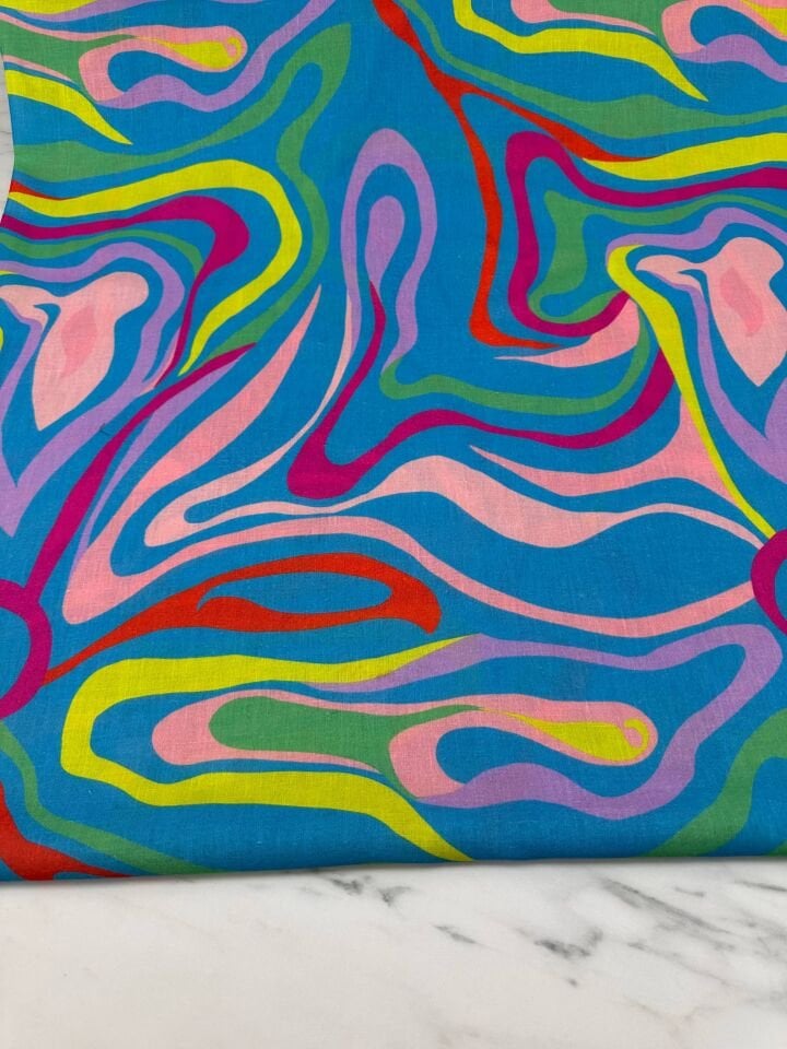 Liva Desen Elbiselik Pantolonluk Keten Kumaş