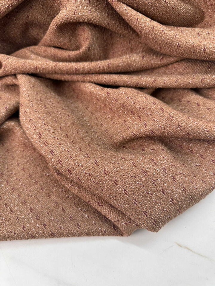 Buklet Dokuma Kumaş Likralı Etek Elbise Hırka Bol Pantolon