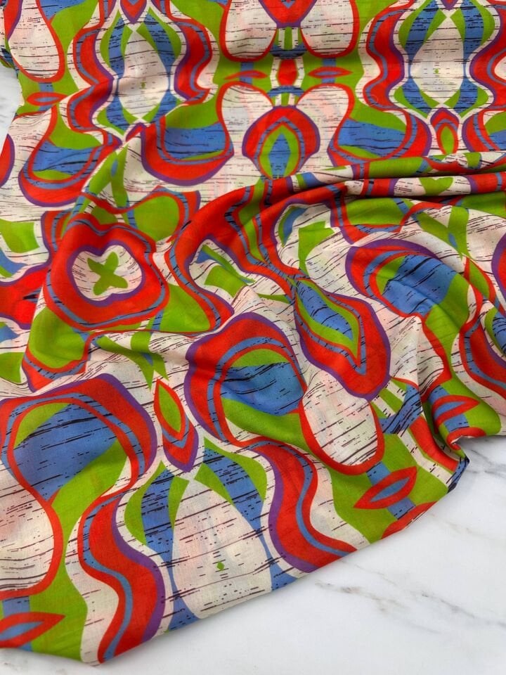 Yüzde Yüz Pamuklu İnce Elbiselik Gömleklik Kumaş