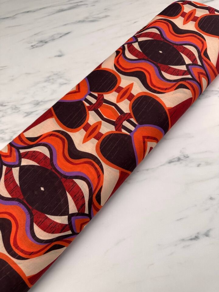 Yüzde Yüzde Pamuklu İnce Elbiselik Gömleklik