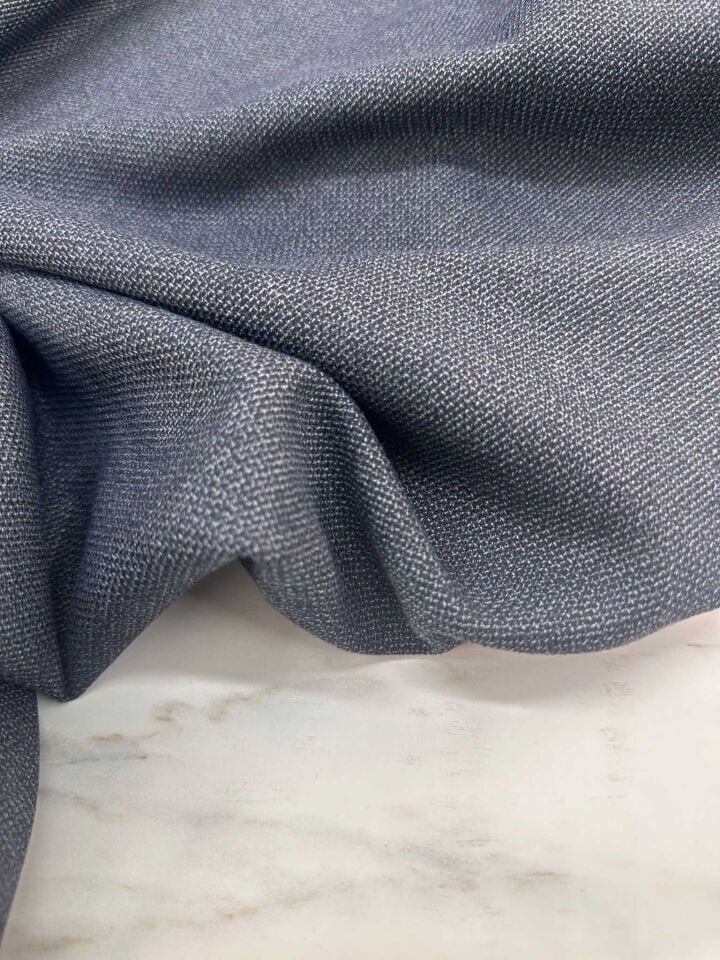 Kuş Gözü Dokuma Poliviskon Kumaş Etek Pantolon Elbise