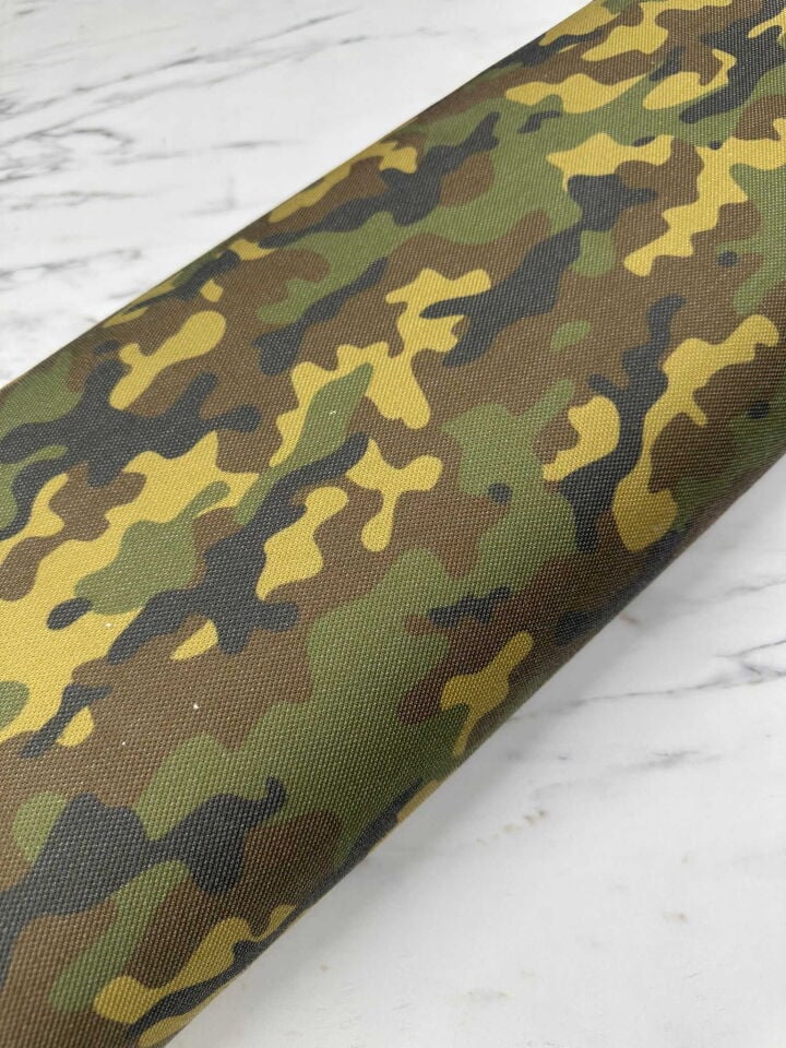 Lakos Dokuma Kamuflaj Desen Kışlık Kalın Kumaş Ceket Kap Etek Yelek