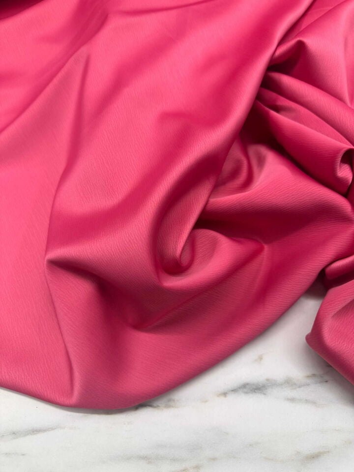 Nar Çiçegi Likralı İpek Saten Elbise Etek Şalvar