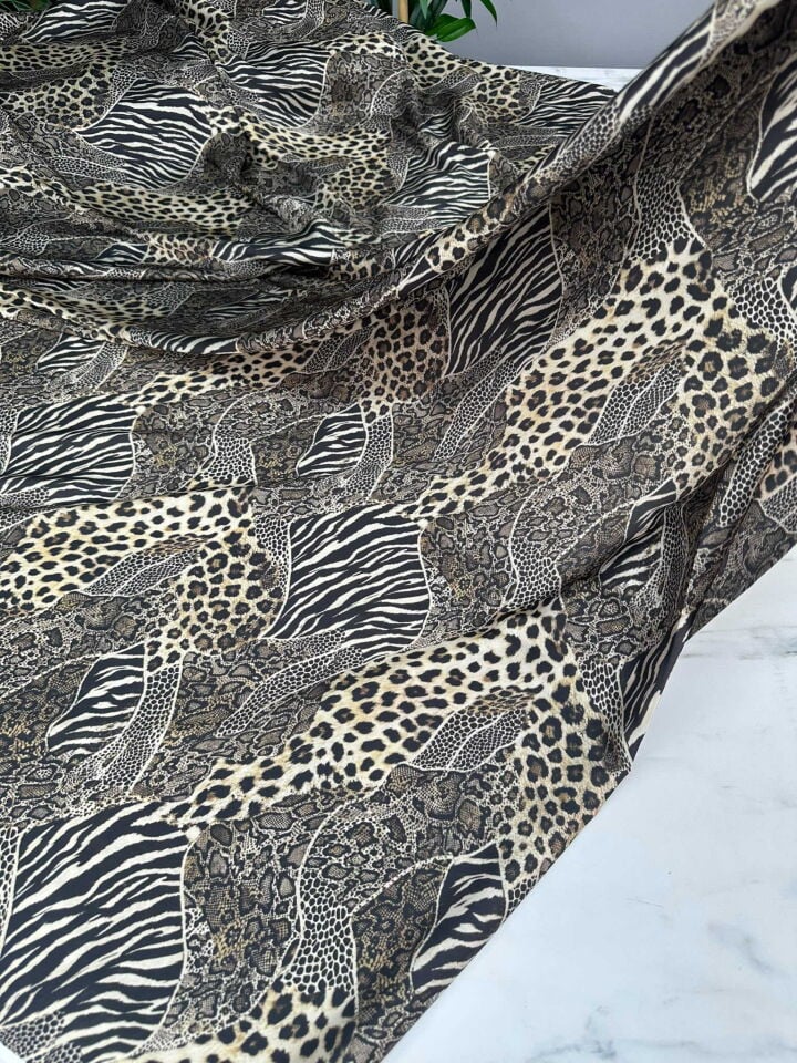 Leoperetti İpek Saten