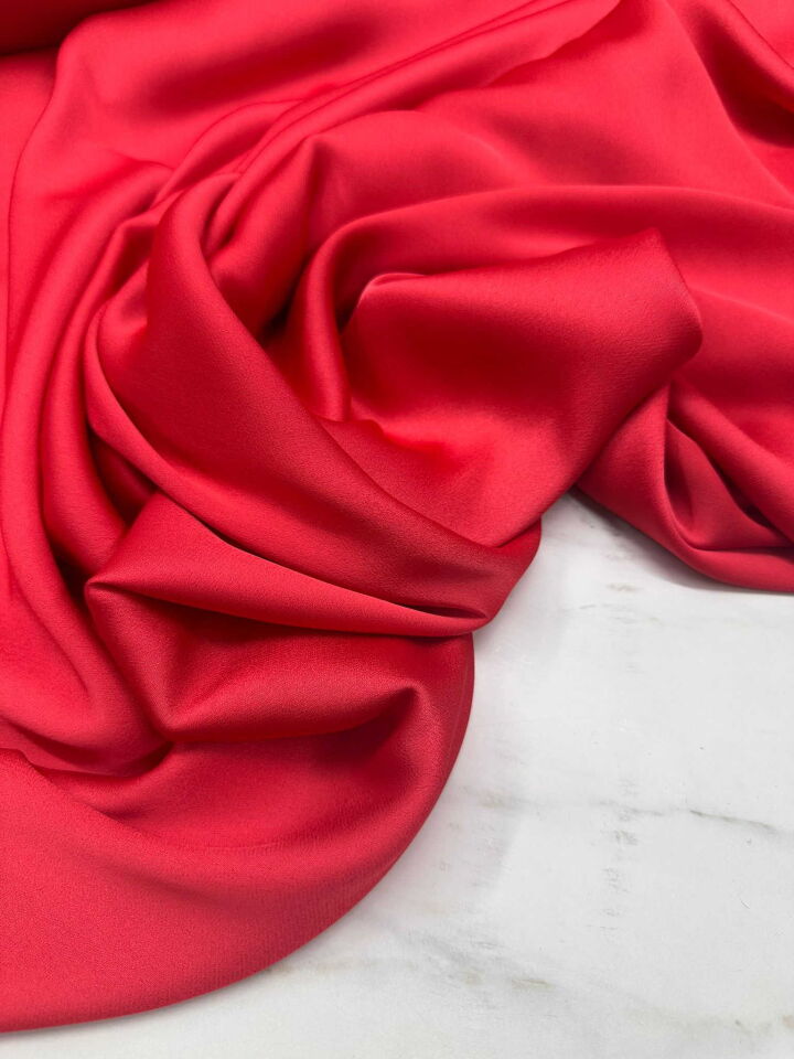 Narçiçegi İpek Saten Elbise Bluz