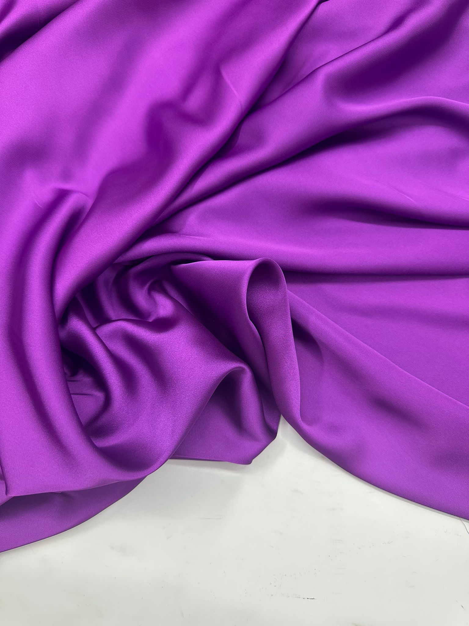 Mor İpek Seten Elbise Bluz