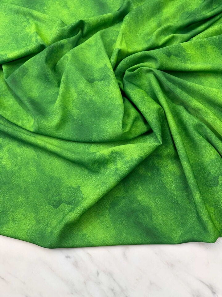 Batik Desen Likralı Cesika Krep Elbise Etek Şalvar