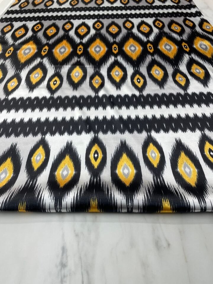 Neo Desen Elbiselik Gömleklik Tivil Saten Kumaş